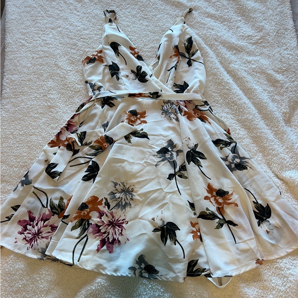 American threads floral spring dress